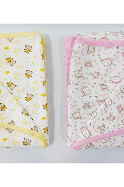 2-Piece Single-Layer Swaddle Blanket 80x90 Cm