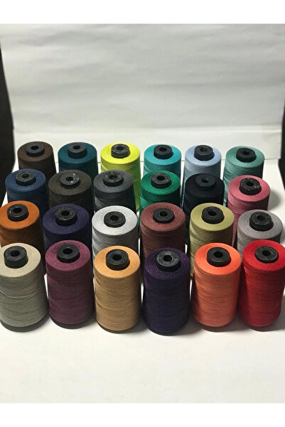 Lider İplik Set de 24 fire de cusut Ață de cusut 120 nr. 5000m poliester