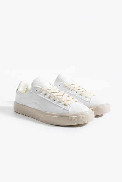 SHOESTEP Lena Women's Comfortable Sole Casual Sneaker with Back Piece Detail