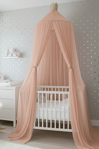 Kiddy Happy TÜL CİBİNLİK ALTIN TAÇ DEKORLU