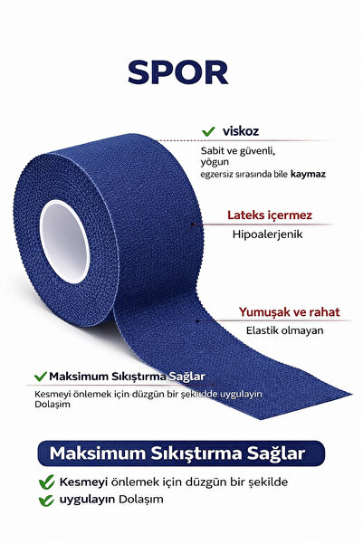 Octacare Rigid Fixation Adhesive Athlete Bandage 3.7cm