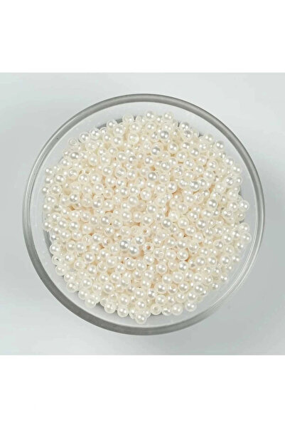 BİGÜMEX 8 мм кремовий колір, розкішне покриття - 50 г перлинних намистин для ...