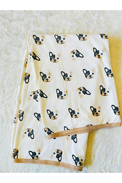 anne dokunuşu gibi KUZUM BEBE بطانية قماط من القماش المضلع للفتيات والأولاد