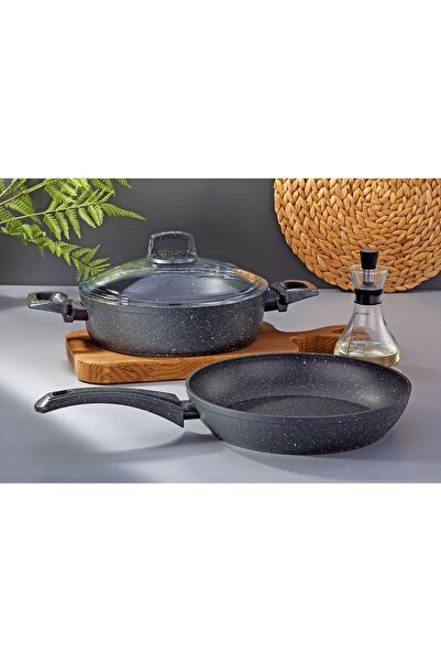 Bonera Vogue 3 Piece Karnıyarık Cookware Pan Set