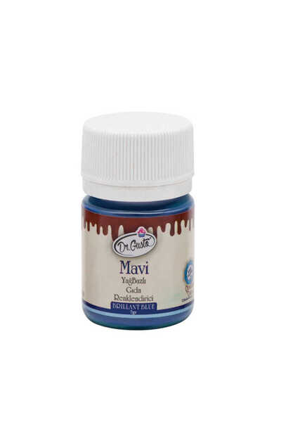 Dr. Gusto Gıda Boyası Yağ Bazlı Toz Mavi 7 gr