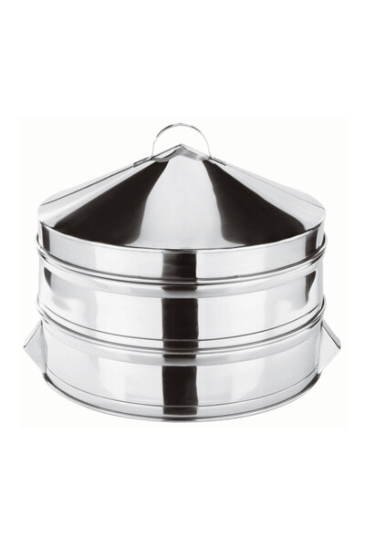 dinckitchen Paslanmaz Buharlı Pişirici Set 3 Parça