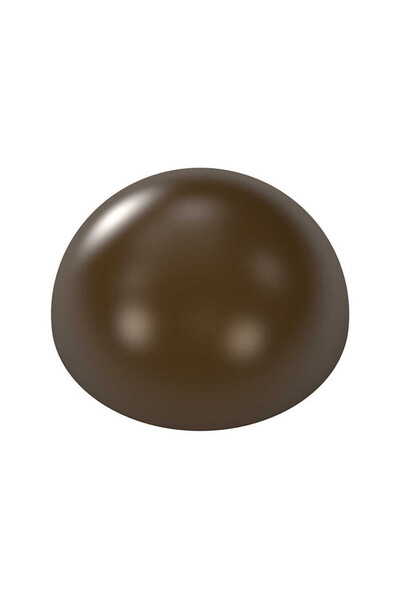 dinckitchen Polikarbon Çikolata Kalıbı Yarım Küre Polikarbon 13,5x27 Cm