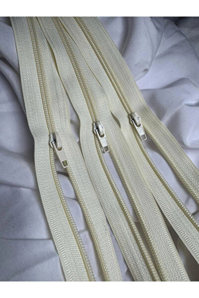 BRAVE TEKSTİL ÜRÜNLERİ TİP10 FERMUAR KREM 5 ADET 48CM