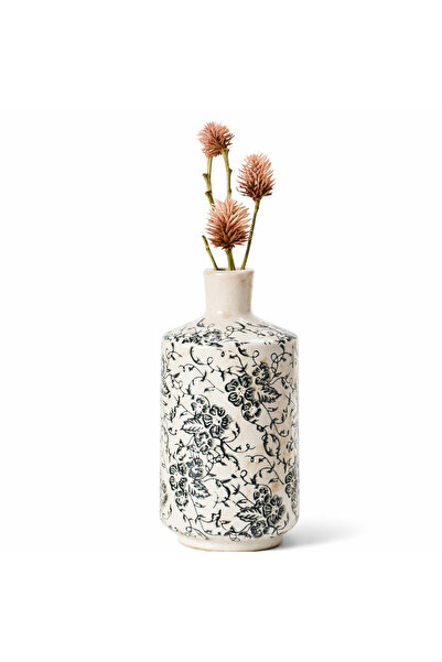 Warm Design Terra Cotta Desenli Vazo