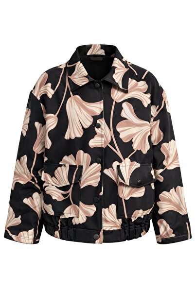 Retrobird تصميم بروكلين بومبر سترة نسائية باللون الأسود