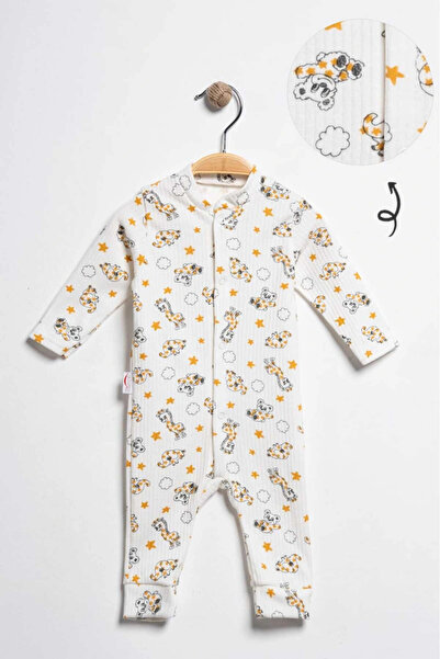 BİGÜMEX Newborn - Baby Patterned Romper Set