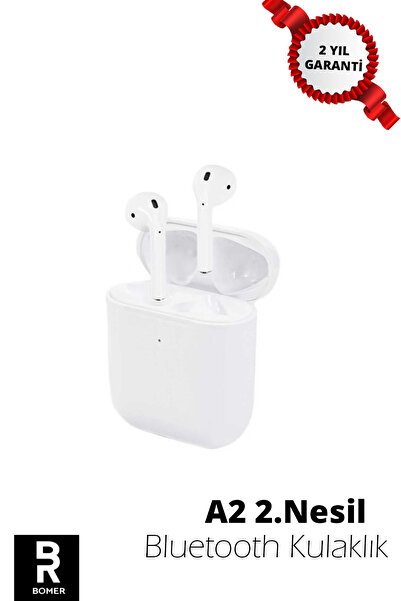 BOMER A2 uyumlu 2. Nesil Dokunmatik Bluetooth Kulaklık