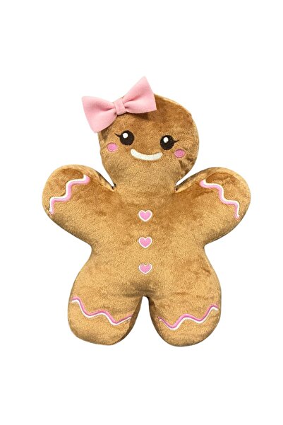 eco sepet Kurabiye Kız Peluş Yastık, Uyku Arkadaşı Peluş, Yılbaşı Tay Tüyü Ku...