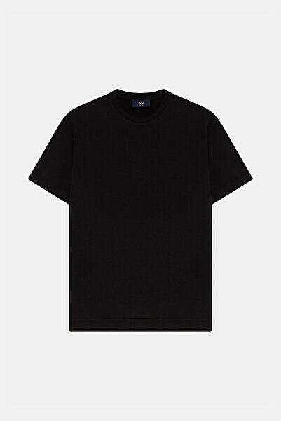 W Collection Black Crew Neck T-Shirt