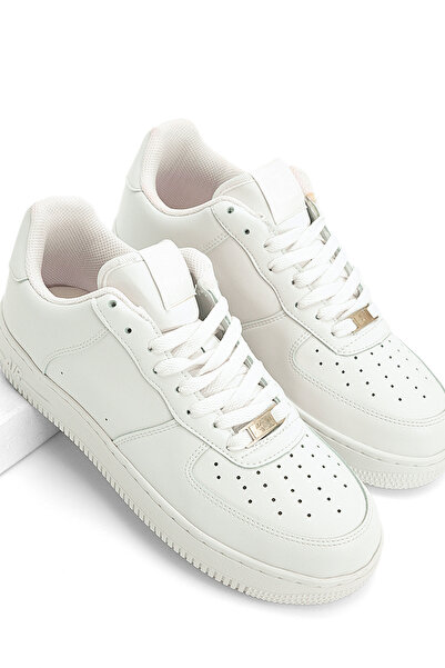 Tonny Black Unisex Λευκό Άνετο Παπούτσι Σνίκερ Unisex