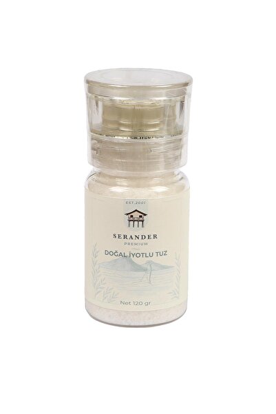 SERANDER TUZ DOĞAL İYOTLU DEĞİRMENLİ 120GR