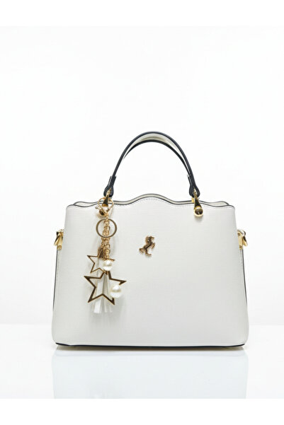 Çanta Trend Miami Polo Clup Women's Evening Bag with Accessory Detail, Suitab...