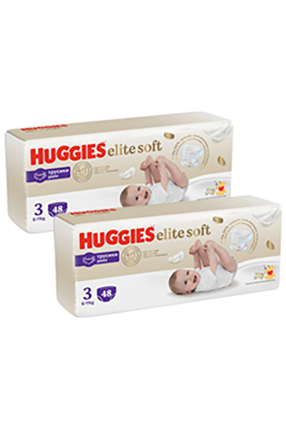 Huggies Pachet Extra Care Chilot 3, 6-10 kg, 96 bucăți