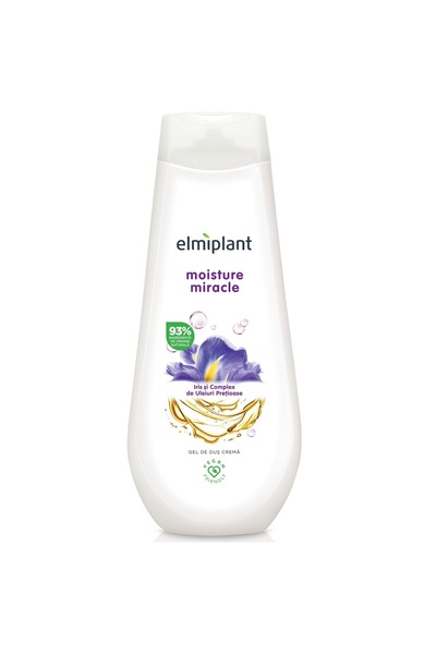 ELMIPLANT Gel de duș cremă cu iris și uleiuri prețioase, 750 ml