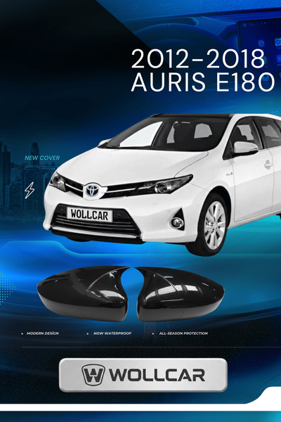 WOLLCAR 2012-2018 TOYOTA AURIS E180 batman yarasa ayna kapağı üretici firma DP