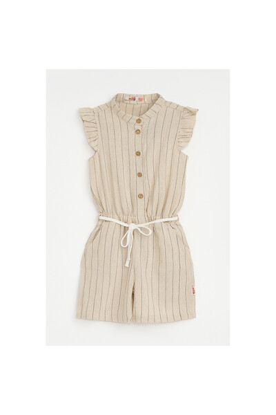 Mod Kids Jumpsuit for Girls, Mod Kids, Size: 98, 100% Cotton, Linen Fabric, C...