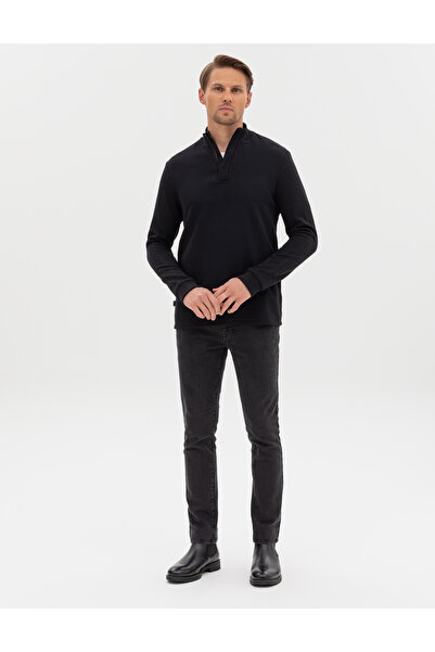 Pierre Cardin Pantaloni din denim gri, croială slim 50317292-VR024