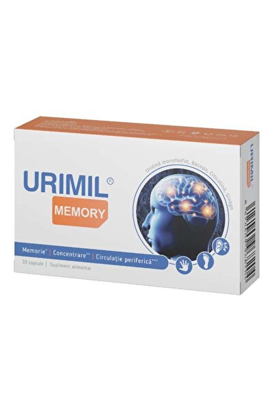 Urimil Supliment alimentar pentru memorie, 30 capsule