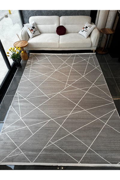 Merinos Halı Diyez 37917-095 Salon Halısı Oturma Odası Halısı Akrilik Halı Ha...