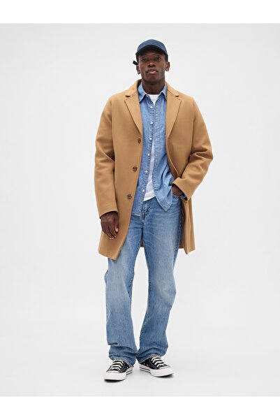 GAP Erkek100% Geri Dönüştürülmüş Relaxed Üst Palto