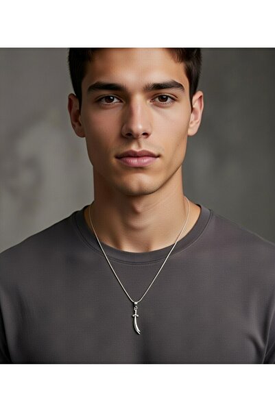 Açıkmeşe Ev Yaşam Ürünleri Paslanmaz çelik Zülfikar kılıç kolye