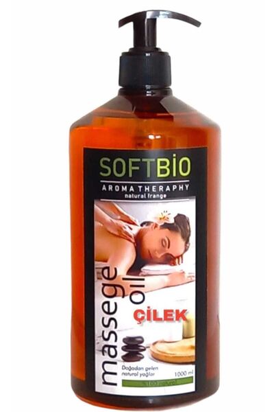SOFTBİO Masaj Yağı Çilek 1 Lt