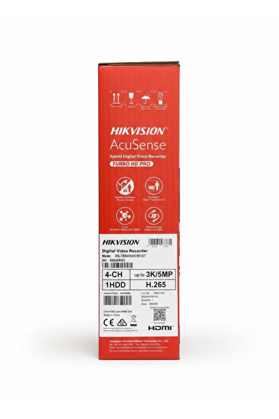 Hikvision مسجل فيديو رقمي بدقة تصل إلى 5 ميجابكسل و3K و4 قنوات