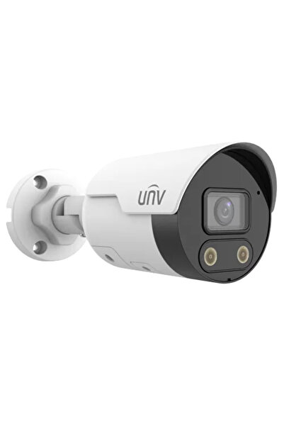 Uniview Cameră IP 4K, protecție perimetrală, obiectiv de 2.8 mm, IR 30m, Audi...