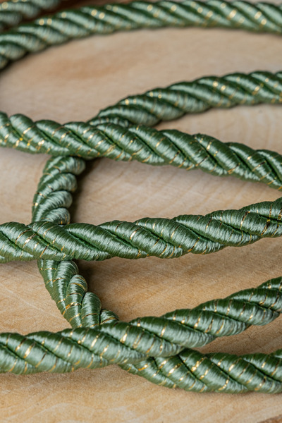 MEFAKS TEKSTİL Snur de frânghie împletită de 10 mm – Rolă de 50 de metri, Sup...