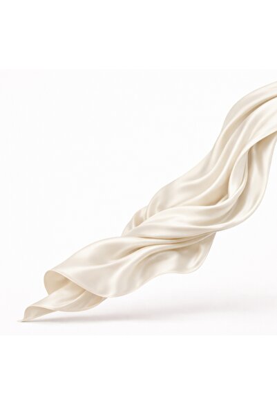 VeneraSilk 100% Saf Dut İpek Eşarp -Dikdörtgen , Düz Renk 200x66 cm