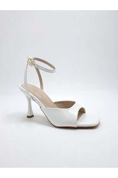 Demashoes Pantofi de damă cu toc subțire și curea la gleznă