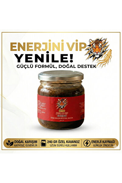 KAPLAN VIP Çakşır Otlu Ginsengli Kuvvet Macun 240 gr