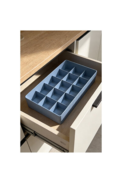 Vivenda 15 Compartment Multi-Purpose Organizer, 18 X 29.5 cm “Gray”