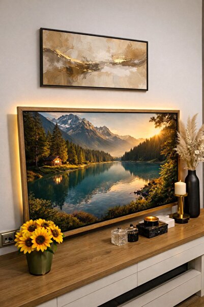 Store Tablo Görünümlü Televizyon Çerçevesi