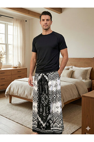 BHNS وزرة مطاط بجيب جانبي للرجل مريحة للرجال وزار رجالي معوز فوطه رجاليه للمن...