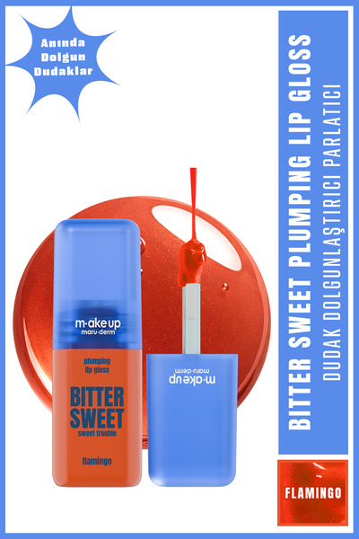 Maru.Derm m.ake up maruderm Dolgunlaştırıcı Etkili Dudak Parlatıcısı – Plumpi...