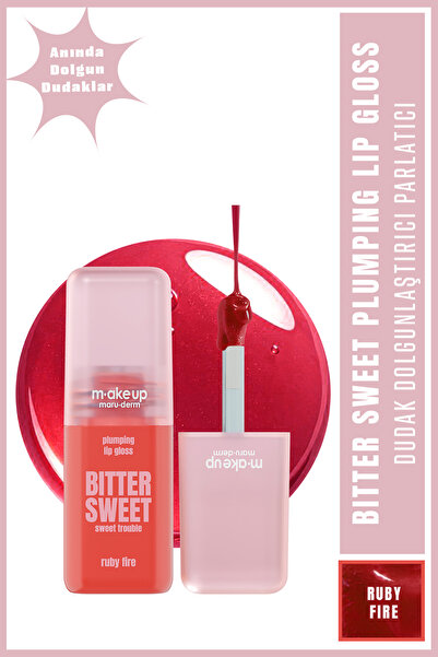 Maru.Derm m.ake up maruderm Dolgunlaştırıcı Etkili Dudak Parlatıcısı – Plumpi...