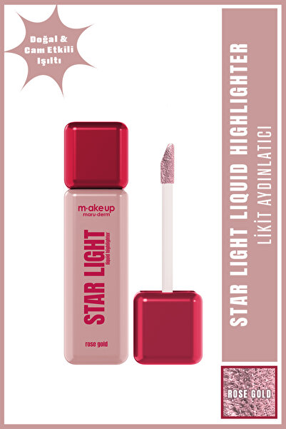 Maru.Derm make up maruderm Islak Bitişli Likit Aydınlatıcı – Liquid Highlight...