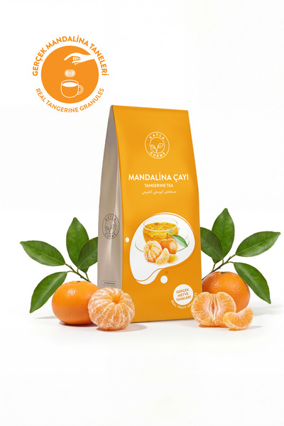Kayla Gurme Mandalina Çayı - Gerçek Mandalina Meyve Taneli Çay - 250 g