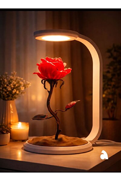 mira atelier Gül şeklinde ışıklı lamba