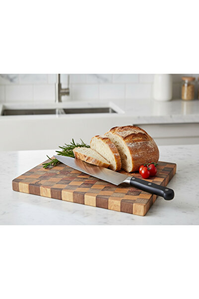 Wood Askania Ahşap Kütük Sunum Tahtası