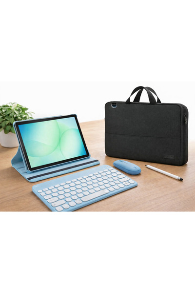 Samsung Galaxy Tab A11+ 8gb 256gb 11'' TABLET+MAVİ KILIF+KALEM+MAVİ KLAVYE MO...