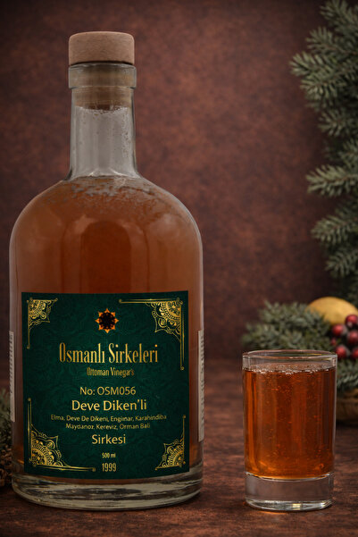 osmanlı sirkeleri OSM 056 DEVE DİKEN’Lİ (Elma, D. Dikeni, Enginar, Karah., Ma...