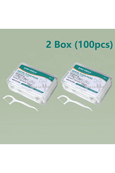 Choice C607-2 علبة 1/2/3/5 علب خيط أسنان بلاستيكي محمول للاستخدام مرة واحدة، ...