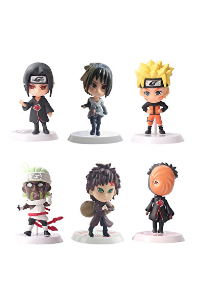 Choice النمط B، 6 قطع/مجموعة، شخصيات ناروتو: ساسكي، غارا، أوتشيها، مادارا، 7-...
